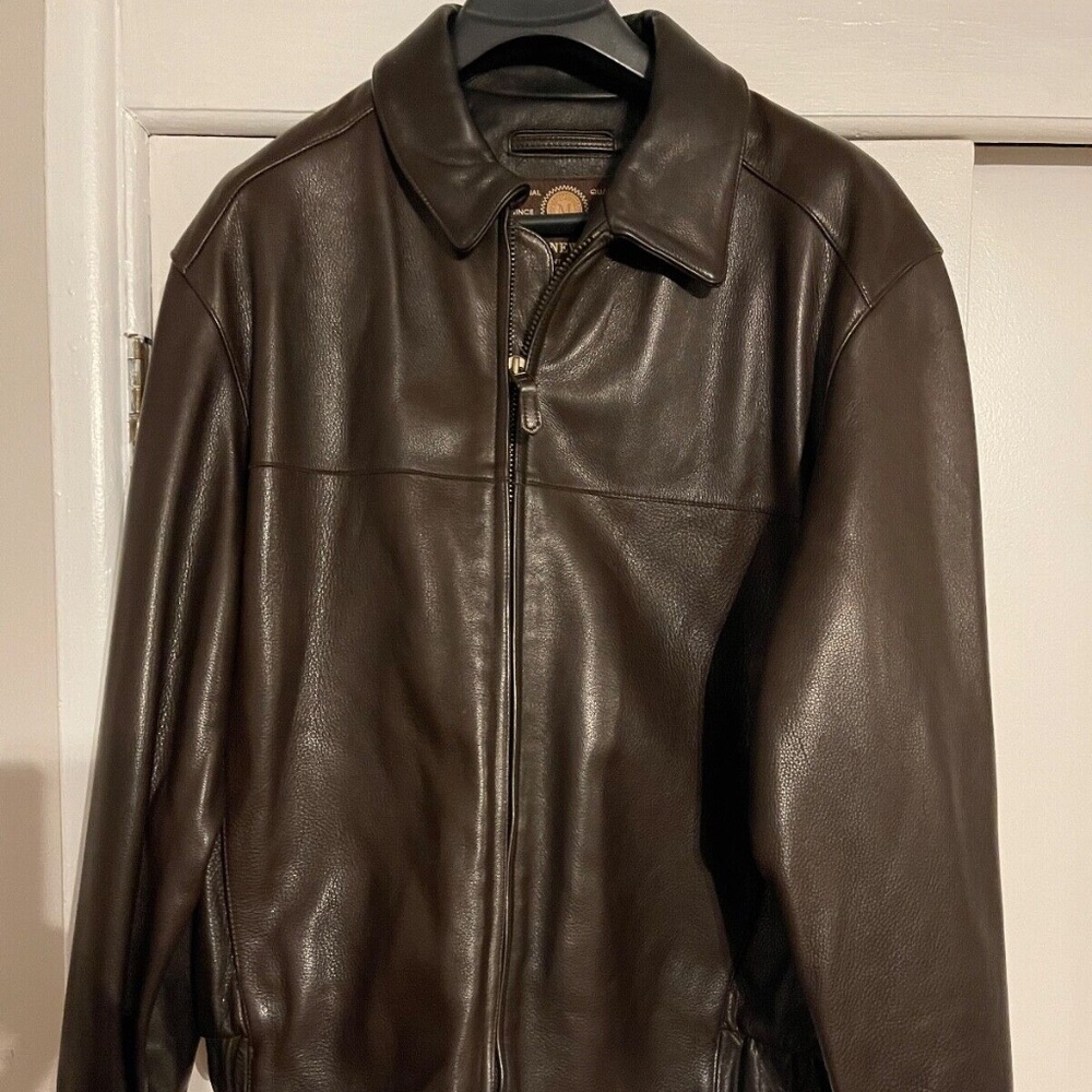 Leather jacket